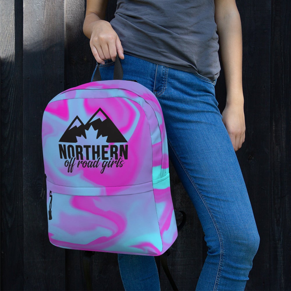 Cotton candy backpack top